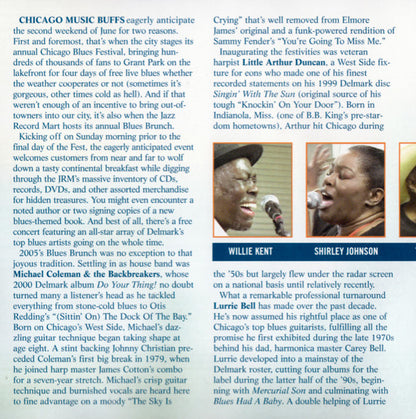 Michael Coleman (2) And The Delmark All-Stars : Blues Brunch At The Mart (CD, Album)