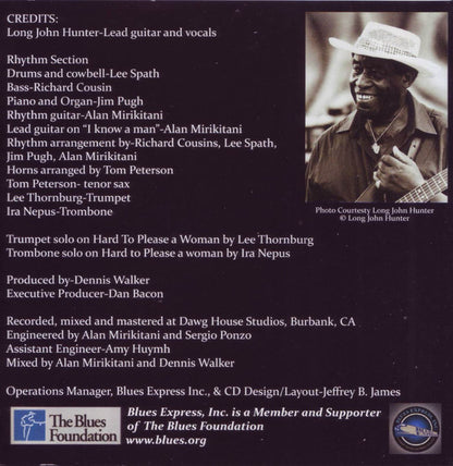 Long John Hunter : Looking For A Party (CD, Album)