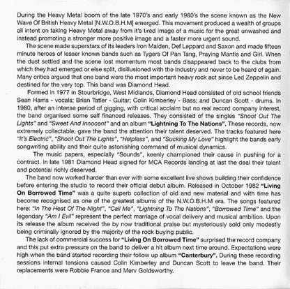 Diamond Head (2) : The Best Of Diamond Head (CD, Comp, RP)