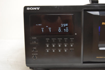 Sony CDP-CX355 CD Changer * 300 CDs * Remote * Fully Serviced * New Belts