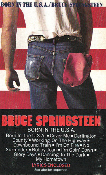 Bruce Springsteen : Born In The U.S.A. (Cass, Album)