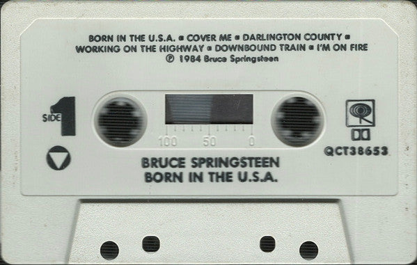 Bruce Springsteen : Born In The U.S.A. (Cass, Album)