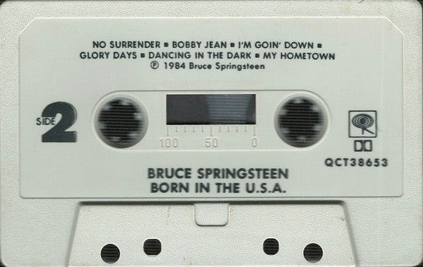 Bruce Springsteen : Born In The U.S.A. (Cass, Album)
