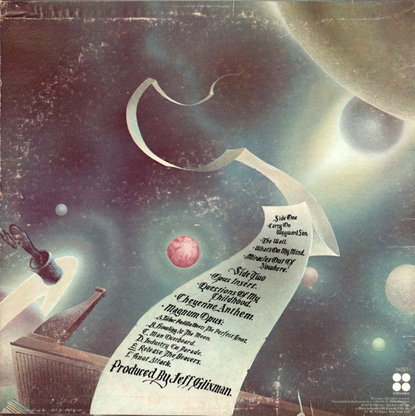 Kansas (2) : Leftoverture (LP, Album, Gol)