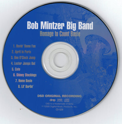 Bob Mintzer Big Band : Homage To Count Basie (CD, Album)