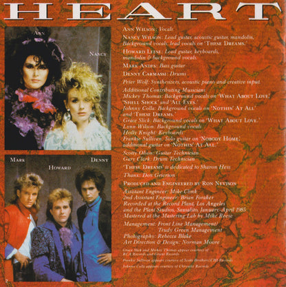 Heart : Heart (CD, Album, Nim)