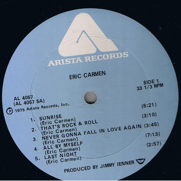 Buy Eric Carmen : Eric Carmen (LP, Album, Aud) Online for a great