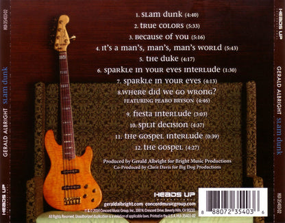 Gerald Albright : Slam Dunk (CD, Album)