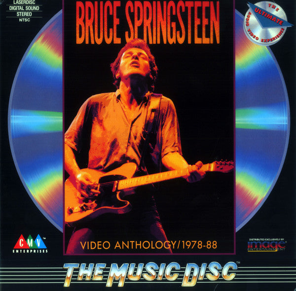 Bruce Springsteen : Video Anthology / 1978-88 (Laserdisc, 12", Comp, NTSC, CLV)