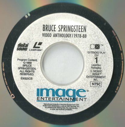 Bruce Springsteen : Video Anthology / 1978-88 (Laserdisc, 12", Comp, NTSC, CLV)