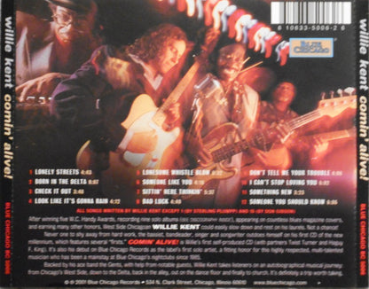 Willie Kent : Comin' Alive! (CD, Album)