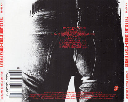 The Rolling Stones : Sticky Fingers (CD, Album, RE)
