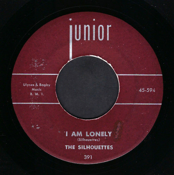 The Silhouettes : Get A Job / I Am Lonely  (7", Single, Mono)