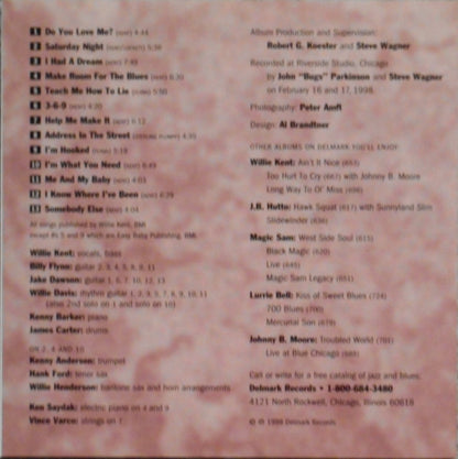 Willie Kent : Make Room For The Blues (CD, Album)