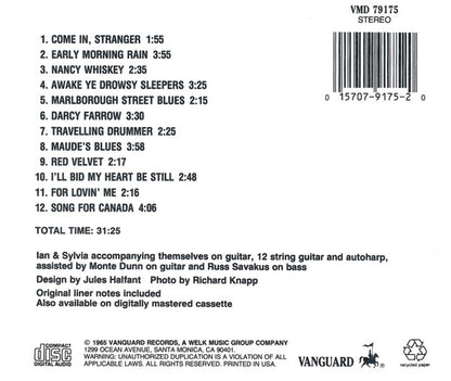 Ian & Sylvia : Early Morning Rain (CD, Album, RE)