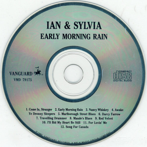 Ian & Sylvia : Early Morning Rain (CD, Album, RE)
