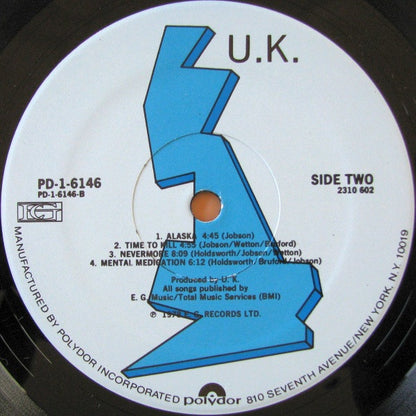 U.K.* : U.K. (LP, Album, Spe)