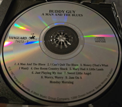 Buddy Guy : A Man And The Blues (CD, Album, RE)