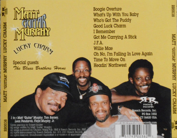 Matt Murphy : Lucky Charm (CD, Album)