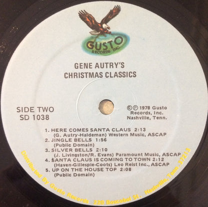 Gene Autry : Gene Autry's Christmas Classics (LP, Album, Comp)