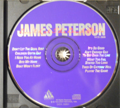 James Peterson : Don't Let The Devil Ride (CD, Album)
