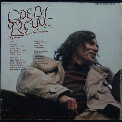 Donovan : Open Road (Reel, 4tr Stereo, 7" Reel, Album)