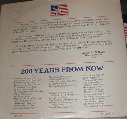 Ken Prymus : 200 Years From Now (7")