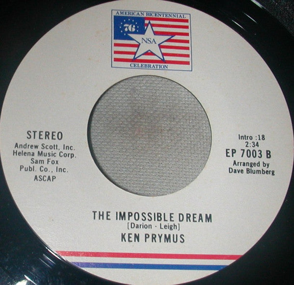 Ken Prymus : 200 Years From Now (7")