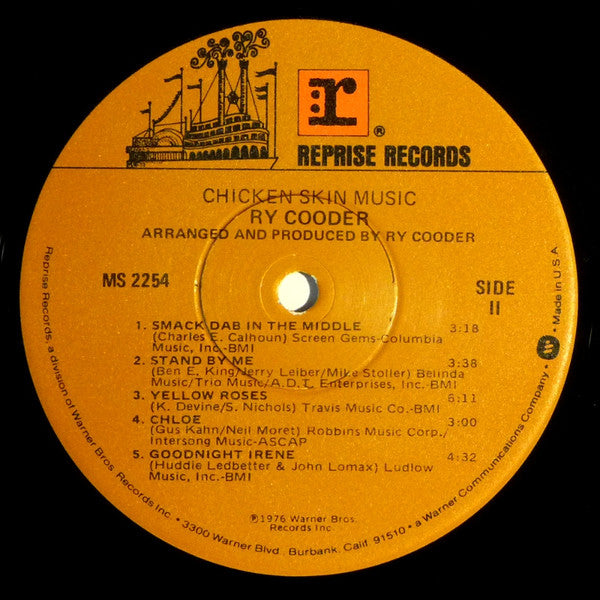 Ry Cooder : Chicken Skin Music (LP, Album, Win)
