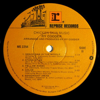 Ry Cooder : Chicken Skin Music (LP, Album, Win)