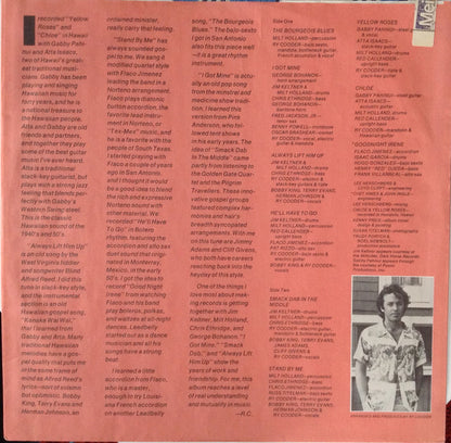 Ry Cooder : Chicken Skin Music (LP, Album, Win)