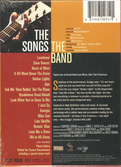 Boz Scaggs : Greatest Hits Live (DVD-V, Multichannel, NTSC, SRS)