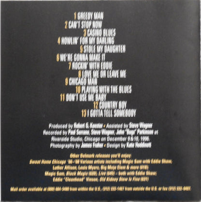 Eddie Shaw & The Wolf Gang* : Can't Stop Now (CD, Album)