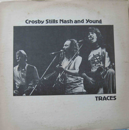 Crosby, Stills, Nash & Young - Traces (2xLP, Unofficial) (Near Mint (NM or M-))