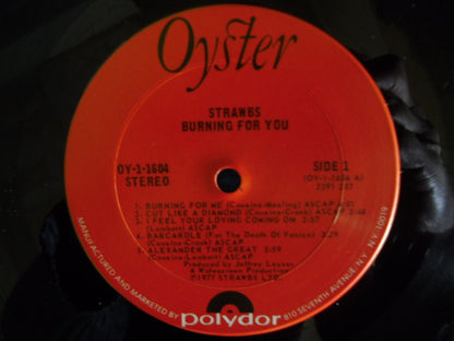 Strawbs : Burning For You (LP, Album, Pit)