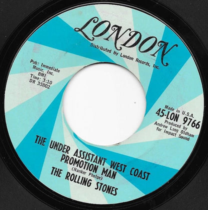 The Rolling Stones : (I Can't Get No) Satisfaction (7", Single, Styrene, Mon)