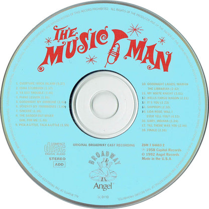 "The Music Man" Original Broadway Cast : The Music Man (CD, Album, RE, RM, RP)