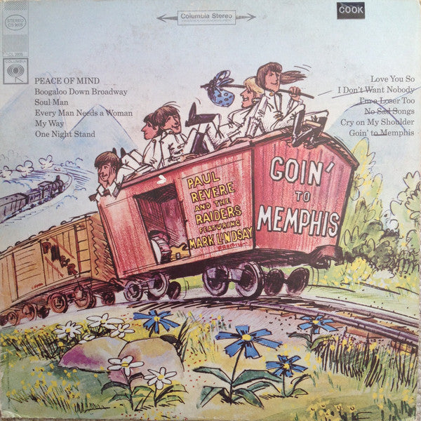 Paul Revere & The Raiders Featuring Mark Lindsay : Goin' To Memphis (LP, Album)