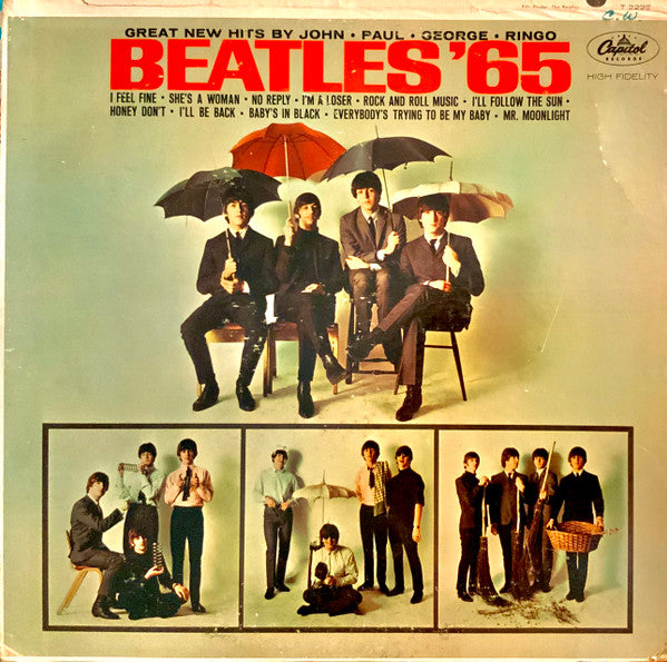 The Beatles : Beatles '65 (LP, Album, Mono, Roc)