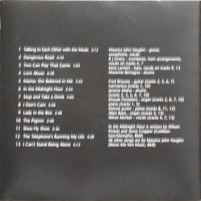 Maurice John Vaughn : Dangerous Road (CD, Album)
