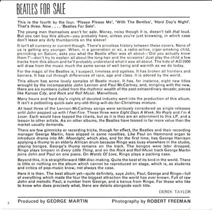 The Beatles : Beatles For Sale (CD, Album, Mono, RE, Son)