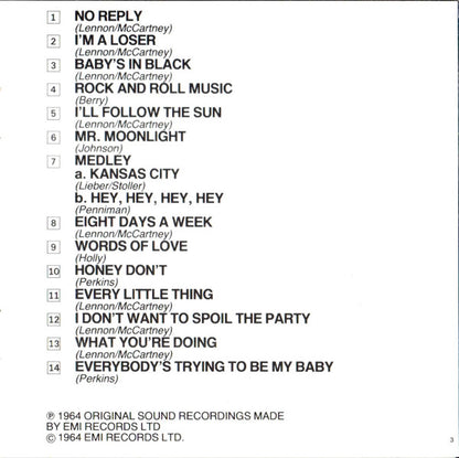 The Beatles : Beatles For Sale (CD, Album, Mono, RE, Son)