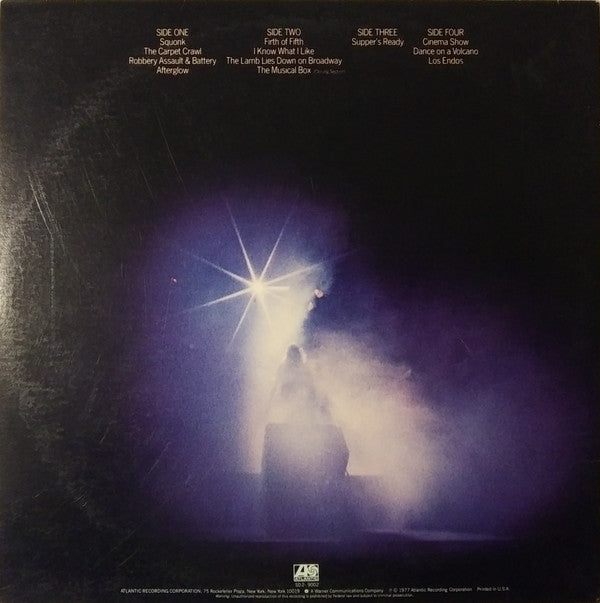 Genesis : Seconds Out (2xLP, Album, Spe)