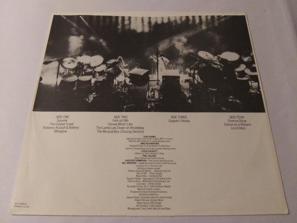 Genesis : Seconds Out (2xLP, Album, Spe)