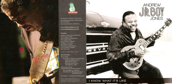 Andrew "Jr. Boy" Jones : I Know What It's Like (CD, Album)