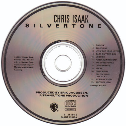 Chris Isaak : Silvertone (CD+G, Album, RP)