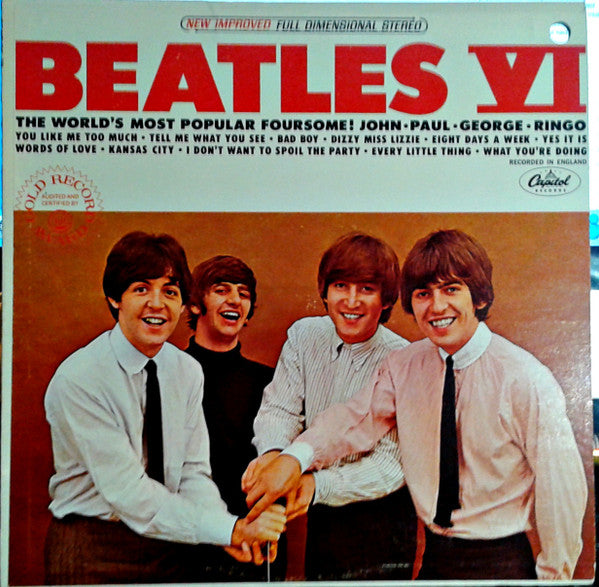 The Beatles : Beatles VI (LP, Album, RE, Ora)
