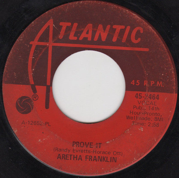 Aretha Franklin : Chain Of Fools / Prove It (7", Single, PL )