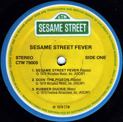Sesame Street : Sesame Street Fever (LP, Album, Gat)