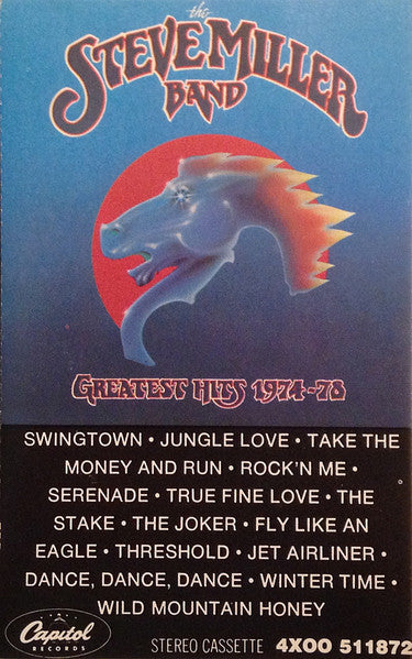 Steve Miller Band : Greatest Hits 1974-78 (Cass, Comp, Club, No )